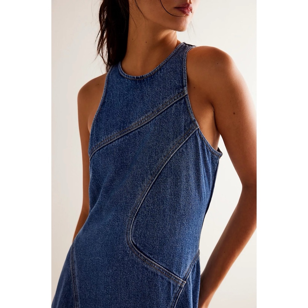RE/DONE Racer Tank Dress - Picture 3 of 13